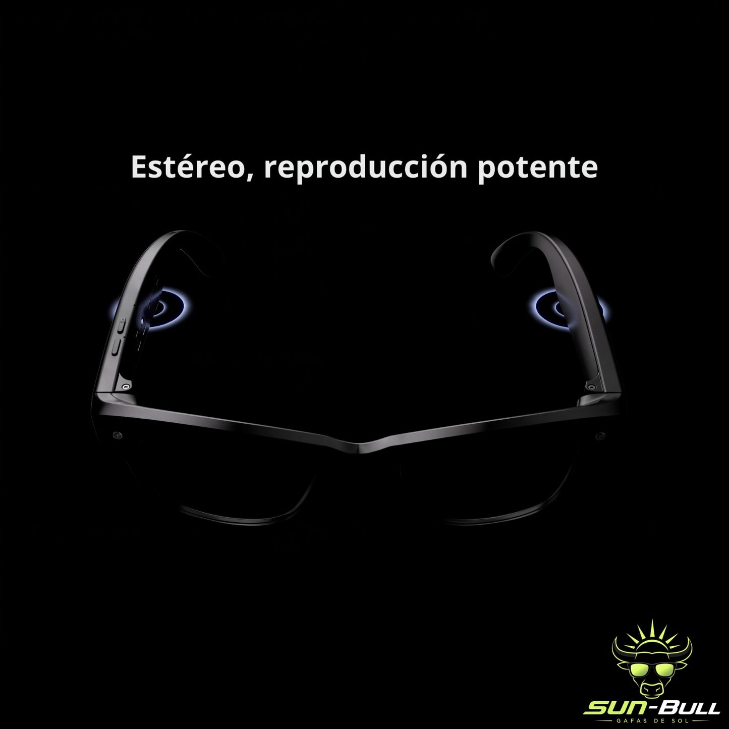 SUNBULL - Gafas 4K Fotos Video Música Traductor